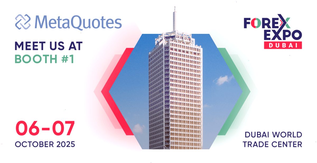MetaQuotes 将参加 2025 年迪拜外汇博览会
